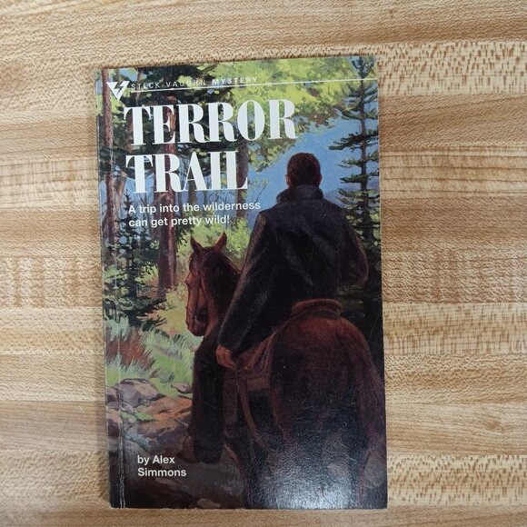 Terror Trail By Alex Simmons 1995 Paperback Book  Steck-Vaughn Co VTG Kid Teen - Picture 1 of 9